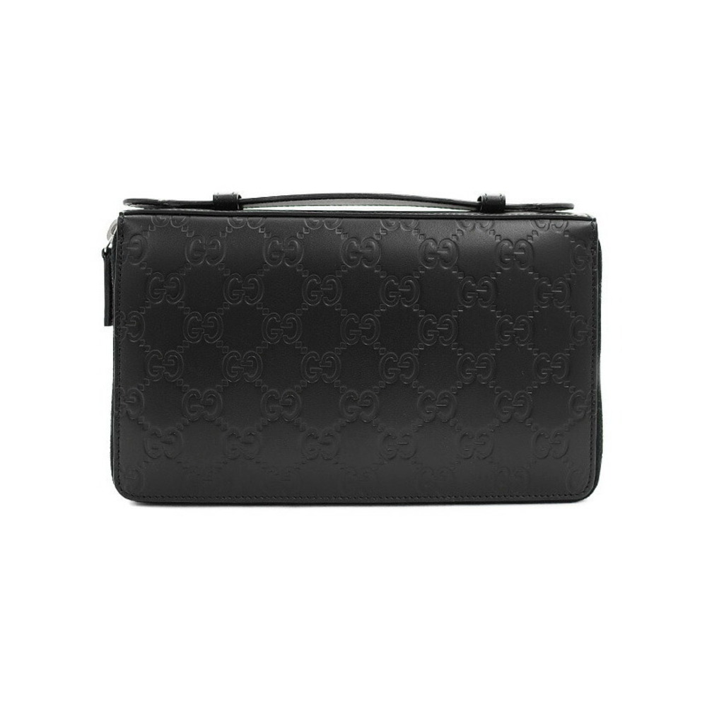 Gucci Zip Signature Wallet Long Around Case Travel - Picture 2 of 5